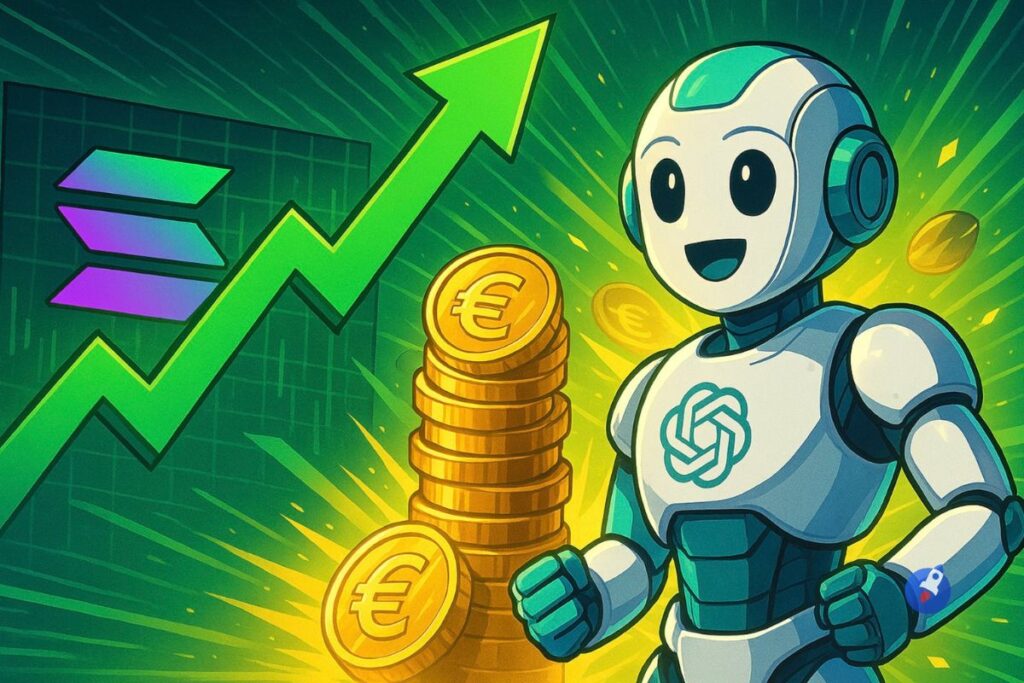Voici comment ChatGPT 5 profite du bull run de Solana pour atteindre €1million en août