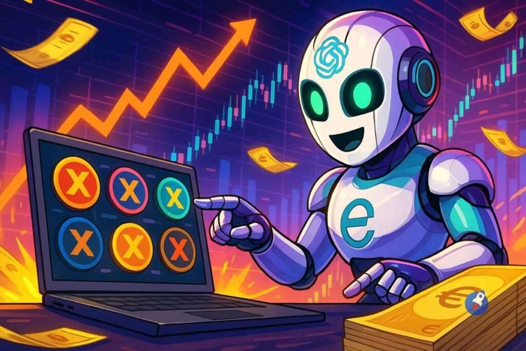 ChatGPT 5 en mode trading extrême : il choisit ces tokens x100 pour faire €1million
