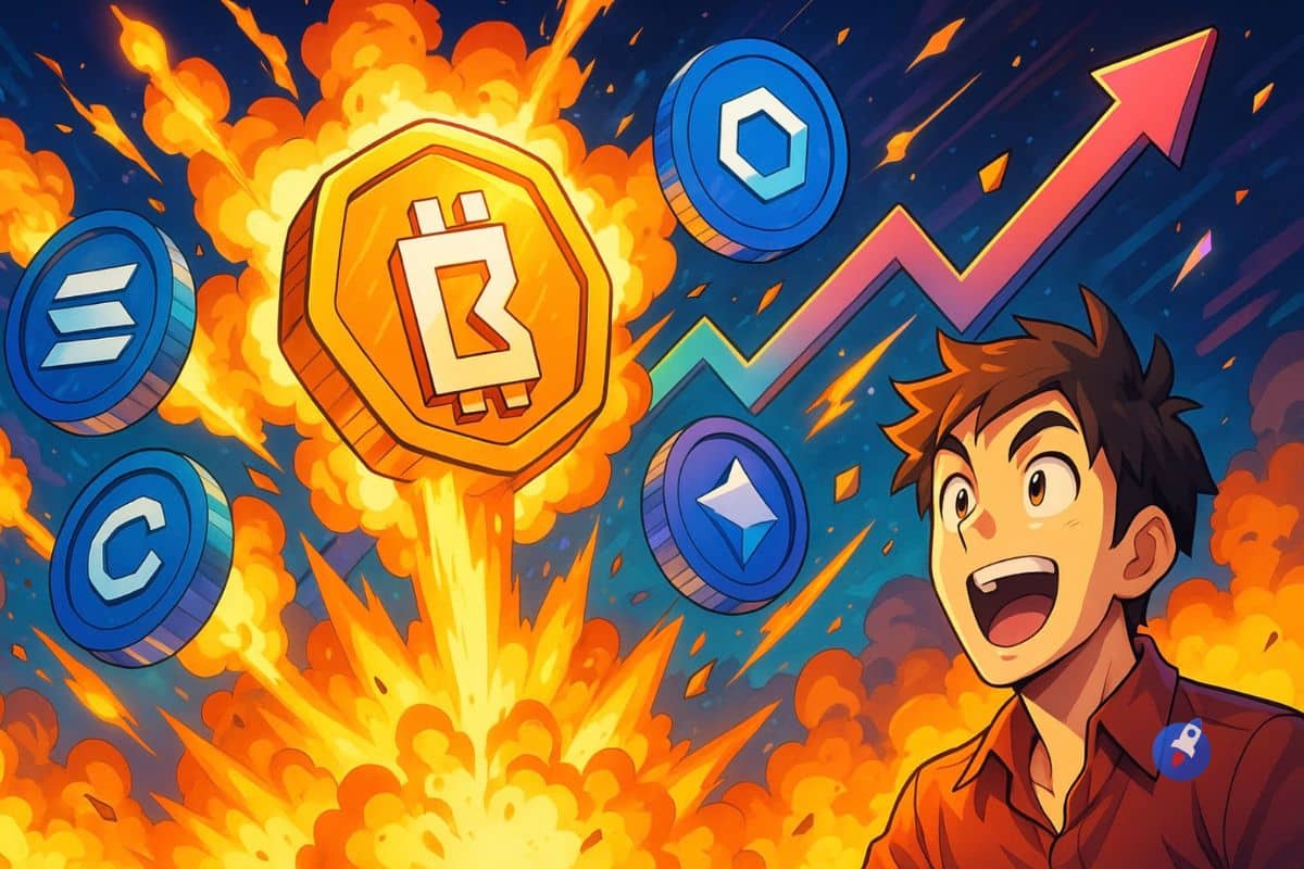 4 cryptomonnaies x1000 pour faire mieux que Bitcoin, ETH et XRP en 2025