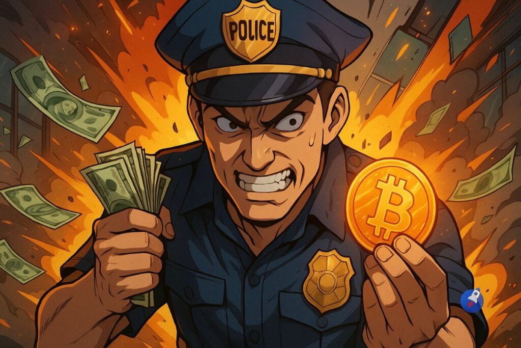 Cet arnaqueur s’est fait passer pour un policier et a volé $2,8 millions en cryptos
