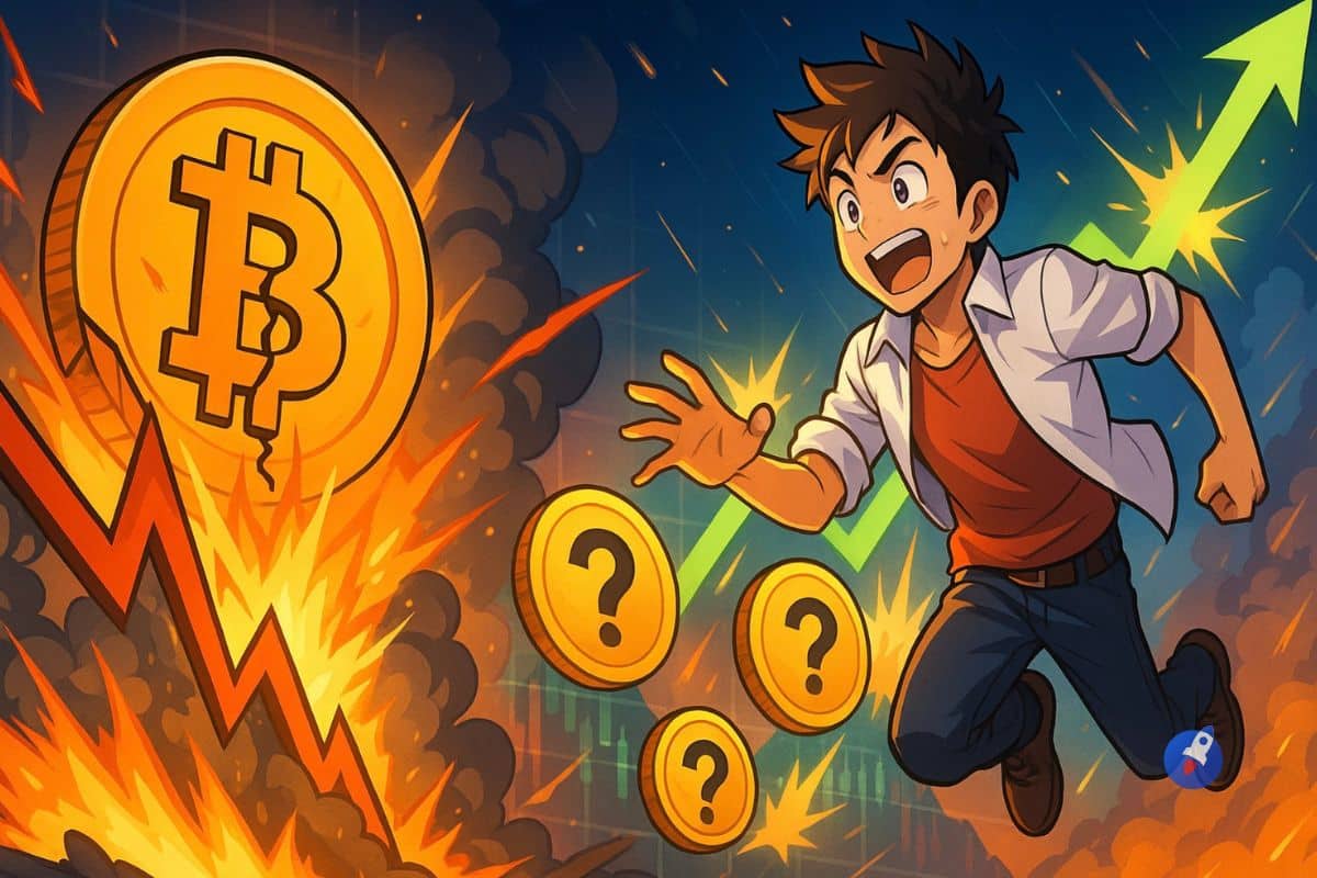 derniere baisse bitcoin altcoins x100