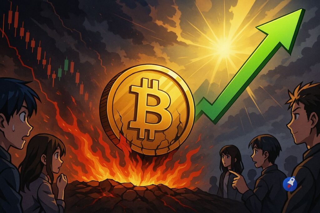 Fin du crash pour le Bitcoin ? Voici pourquoi un rebond explosif pourrait être imminent