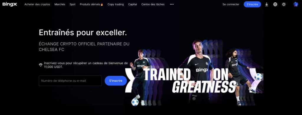 Accueil BingX