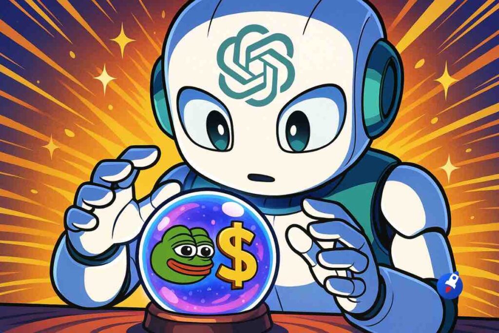 Prochain memecoin x1000? ChatGPT 5 prédit le prix de Pepenode