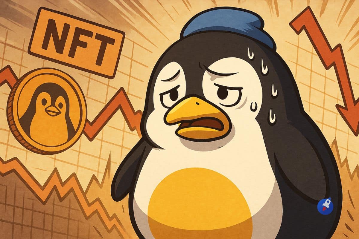 PENGU en chute libre, la faute au marché NFT