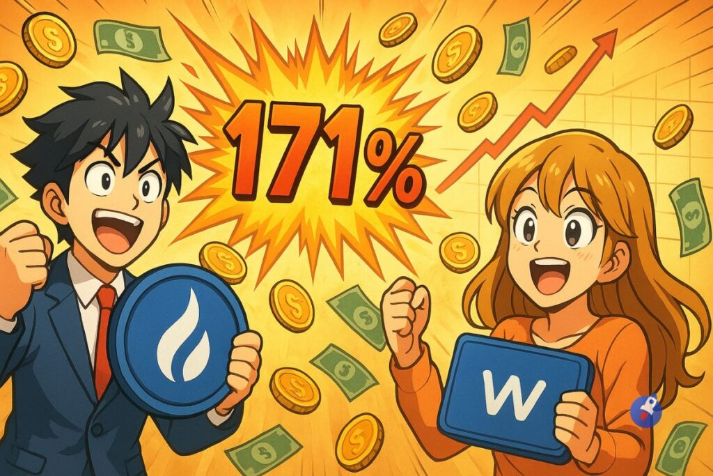 Huobi Token explose de 171 % et Best Wallet franchit les 15 M$ en prévente