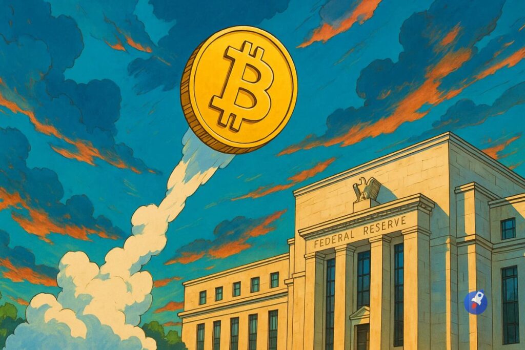 Le bitcoin rebondit après Jackson Hole : la Fed relance la confiance crypto