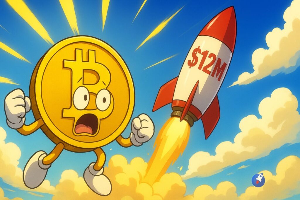 BTC chute, Hyper lève 12M$ : 200K en vue ?