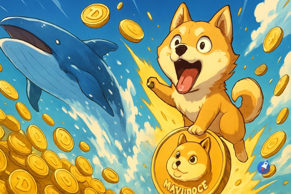 DOGE explose : les baleines injectent 1 milliard, Maxi Doge dépasse 450 000 $ en ICO