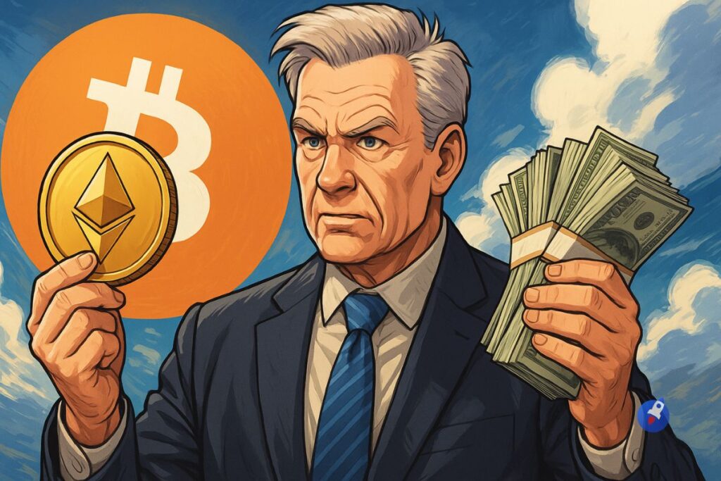 Une baleine Bitcoin liquide ses positions pour miser sur l’ETH