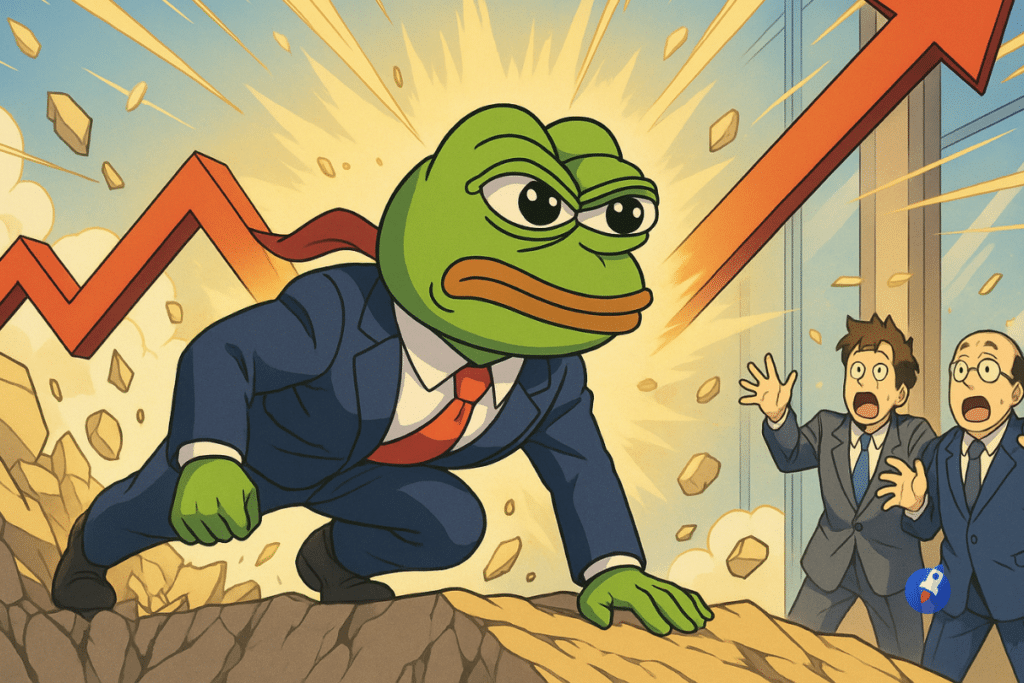 Wall Street Pepe : le repli avant le rebond