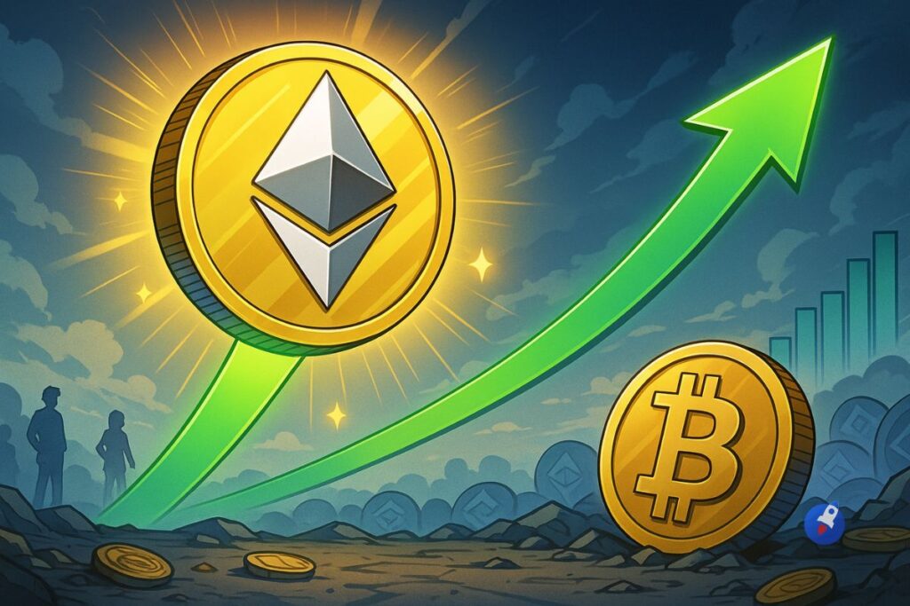 Ethereum résiste mieux que Bitcoin alors que les cryptos vacillent : Rallye imminent ?