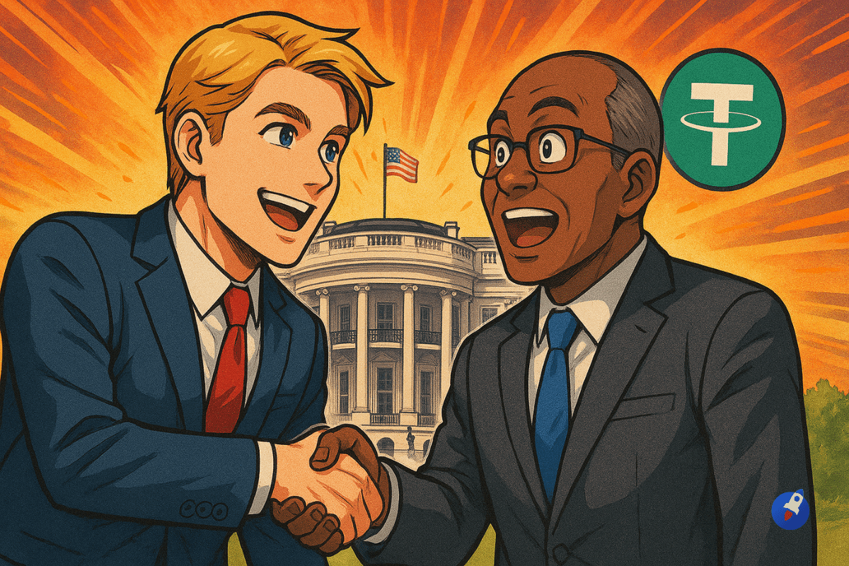 Tether recrute Bo Hines pour accélérer sa stratégie américaine