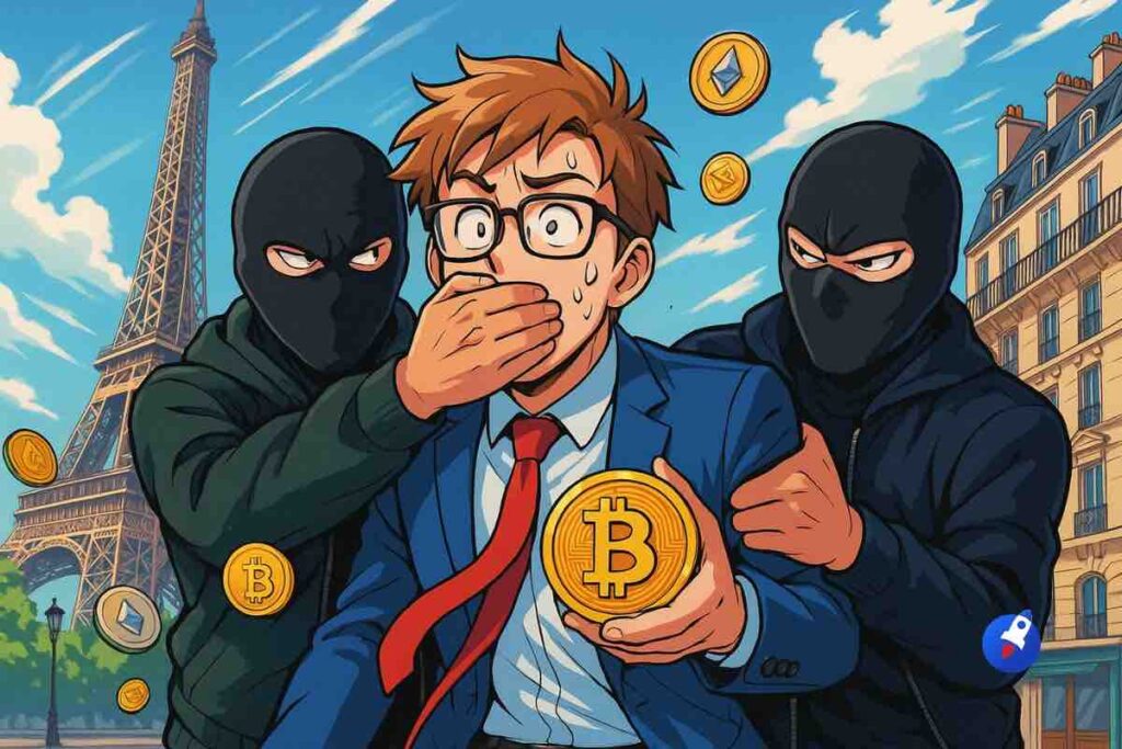 Trader crypto enlèvement