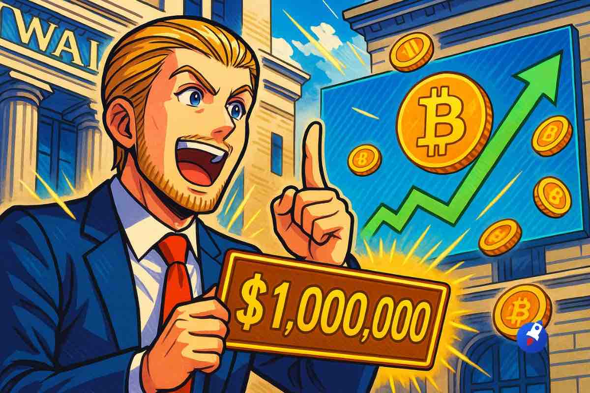 Bitcoin à 1 million de dollars: la prédiction choc du fils de Trump