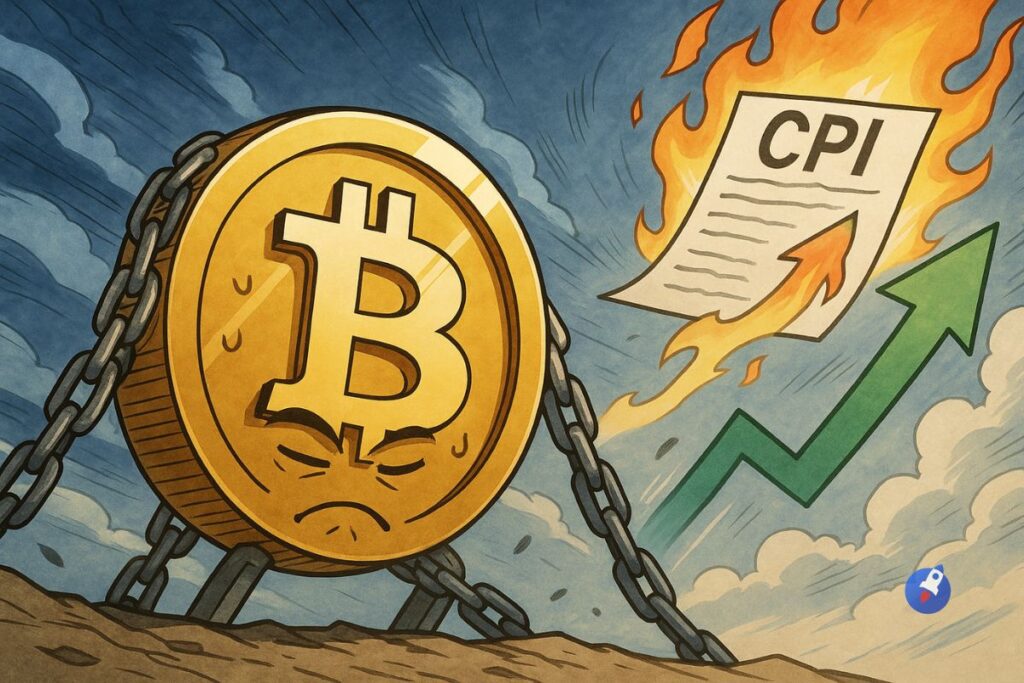 Pourquoi le Bitcoin reste immobile alors que l’IPC US enflamme les marchés ?