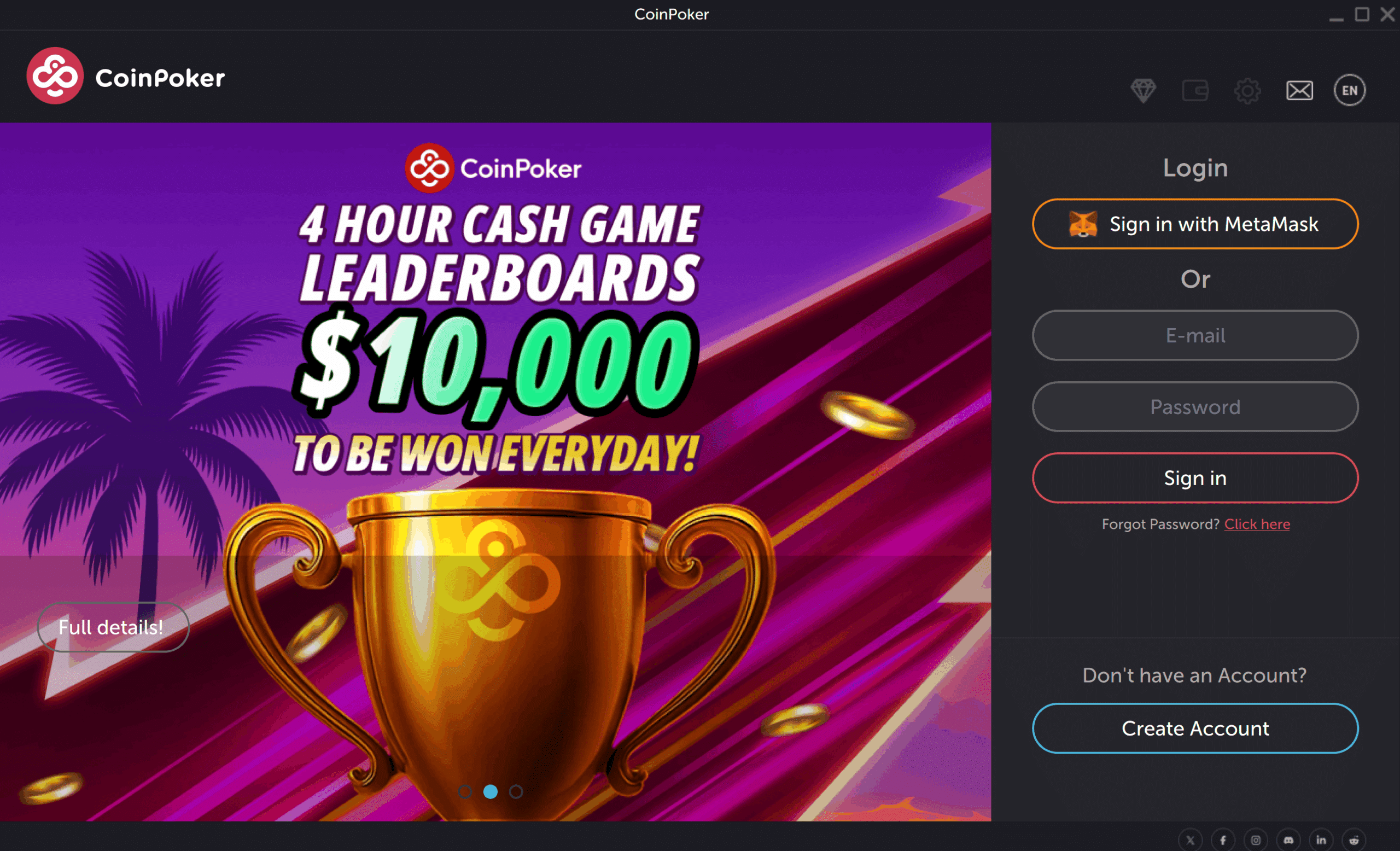 inscription coinpoker