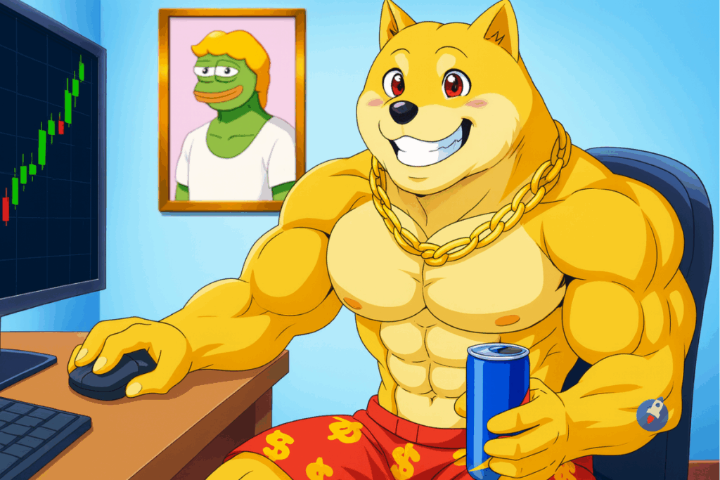 Trump mise 50 millions sur Dogecoin : Maxi Doge vole la vedette