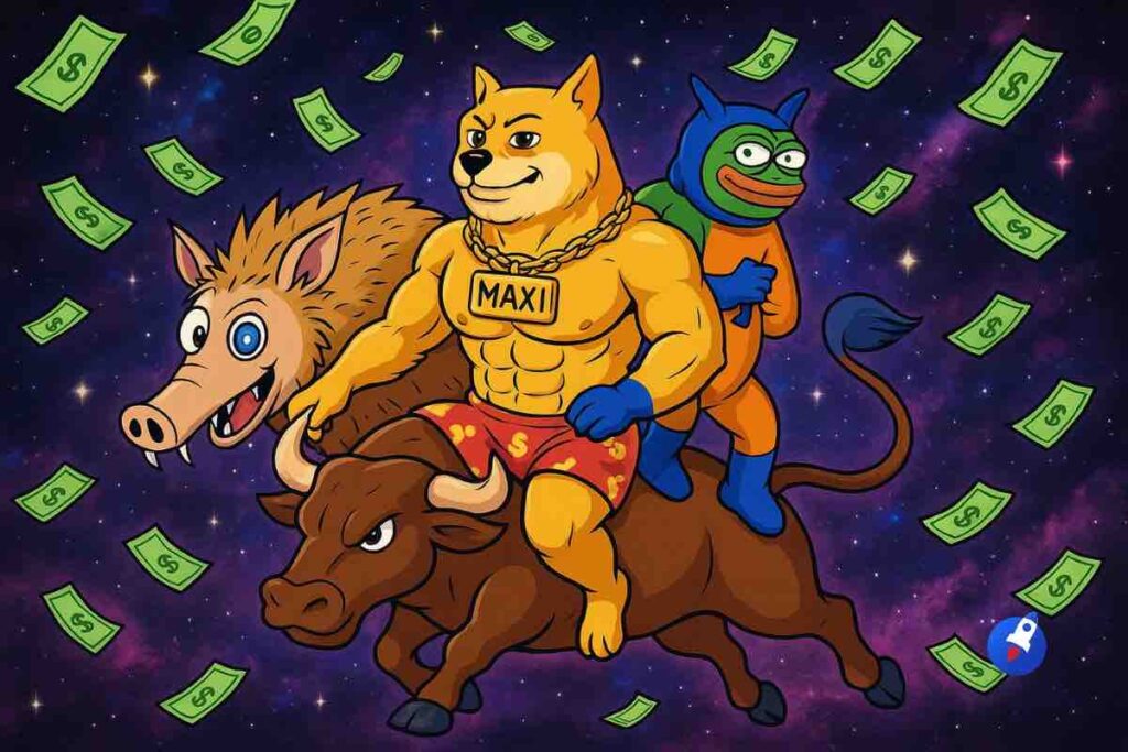 Bull run : les 4 memecoins à acheter avant septembre pour faire x100