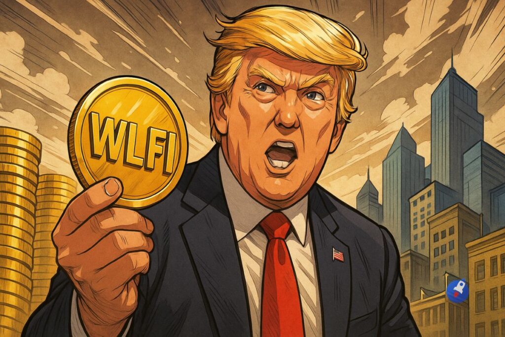 WLFI : le 1er septembre, Trump lance sa crypto à 40 milliards de $