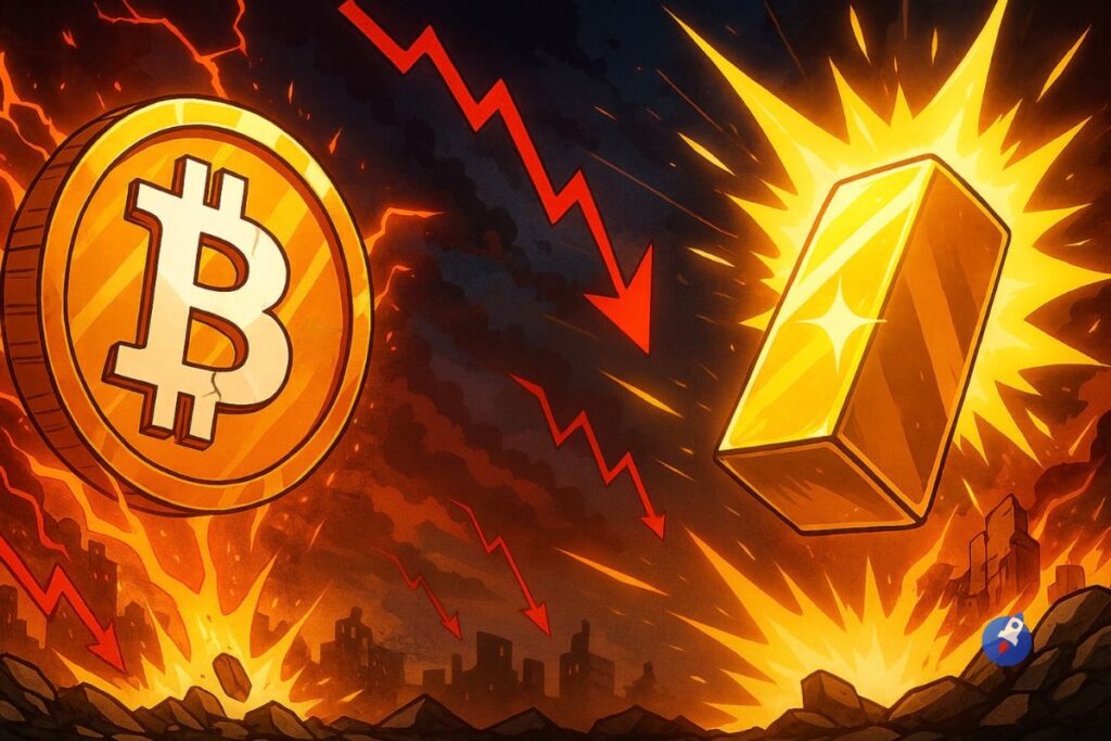 Bitcoin contre l’or : lequel choisir pour vous protéger de l’inflation galopante ?