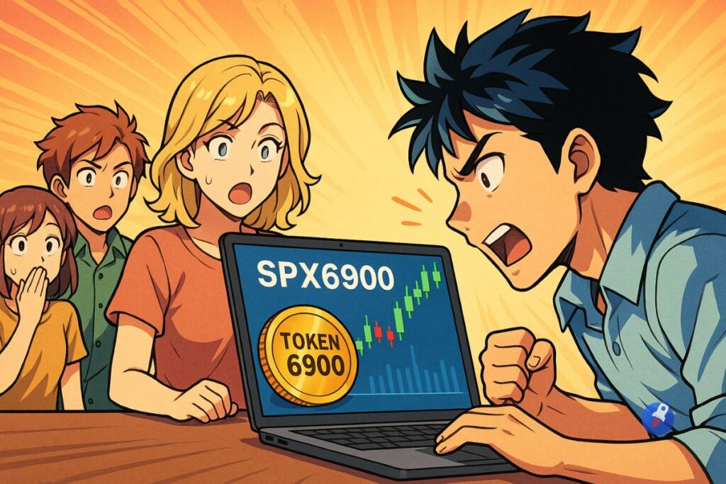 SPX6900 monte de 3%, mais TOKEN6900 vole la vedette
