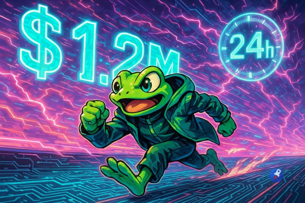 1,2M$ pour PepeNode : le compte à rebours est lancé