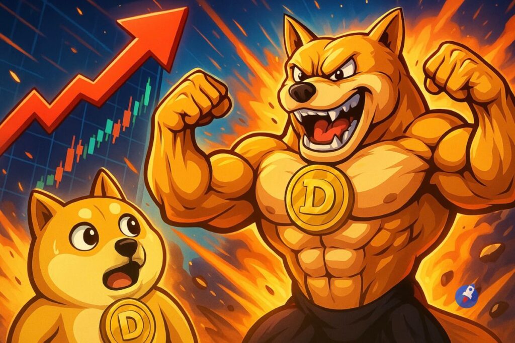 Dogecoin en hausse de 10% : cet altcoin dopé au x1000 lui vole déjà la vedette