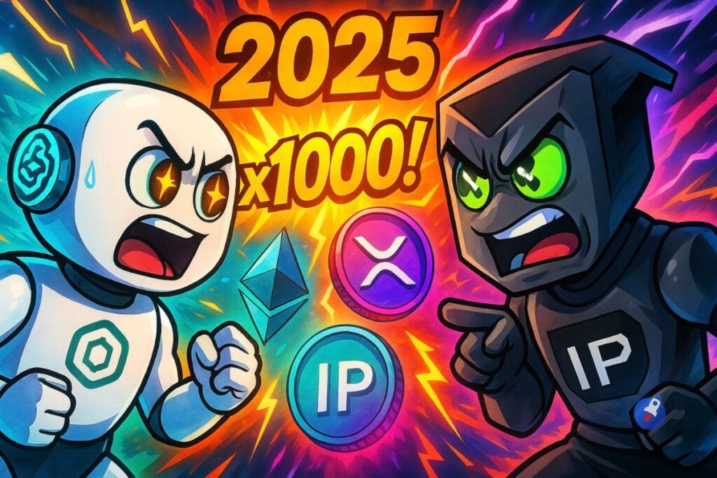ChatGPT 5 vs Grok 4 : les IA débattent sur la meilleure crypto x1000 de 2025