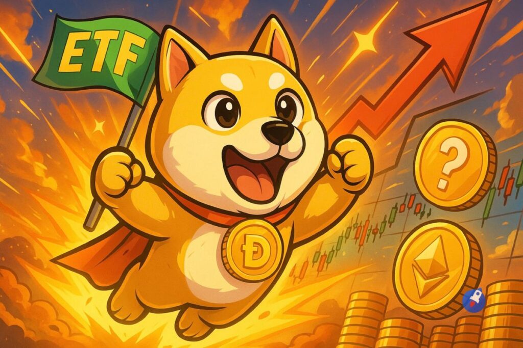 L’arrivée imminente d’un ETF fait pump Dogecoin : dernière chance pour investir ?