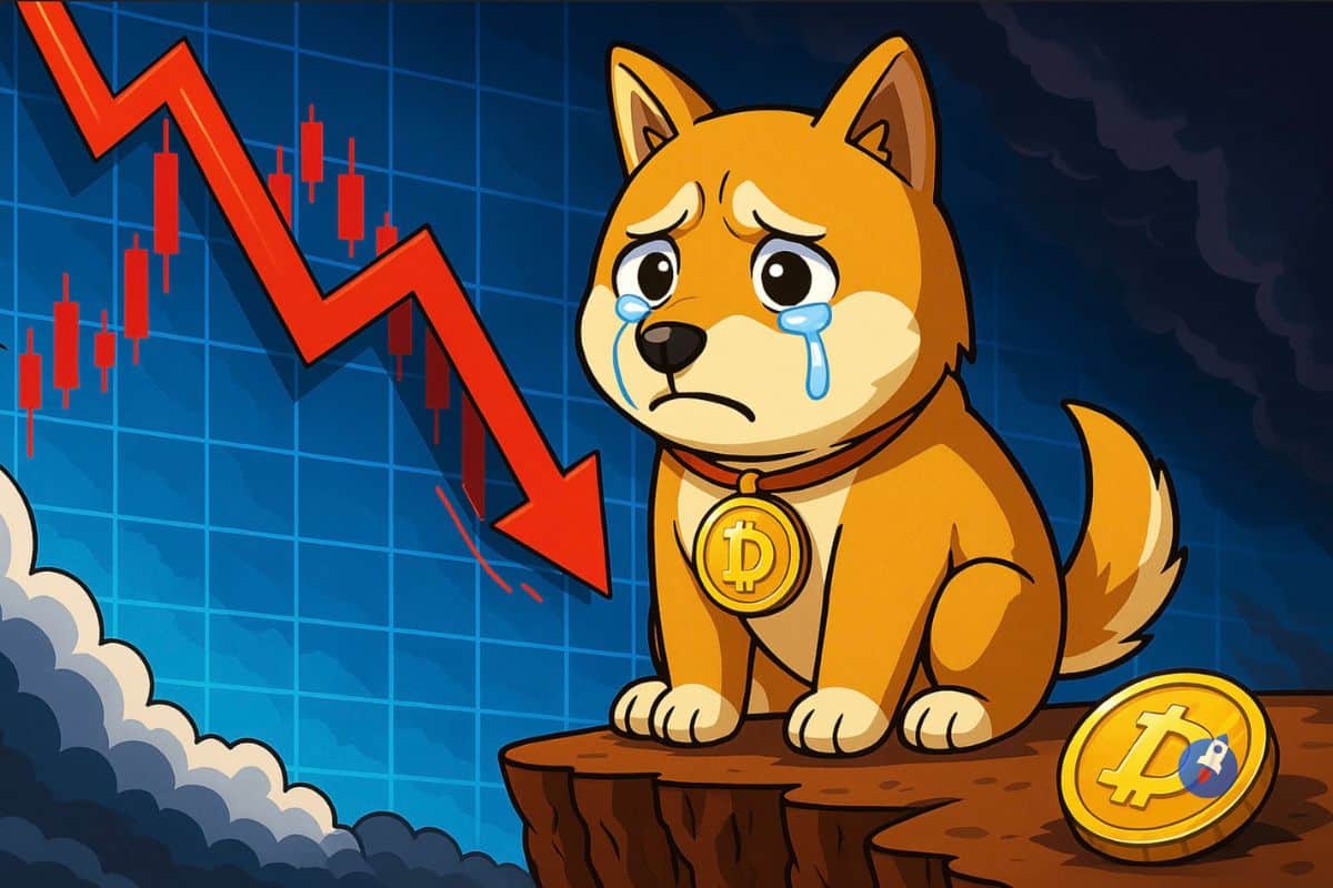 Dogecoin est en baisse de 10% sur 24 heures : retour à la case départ ?