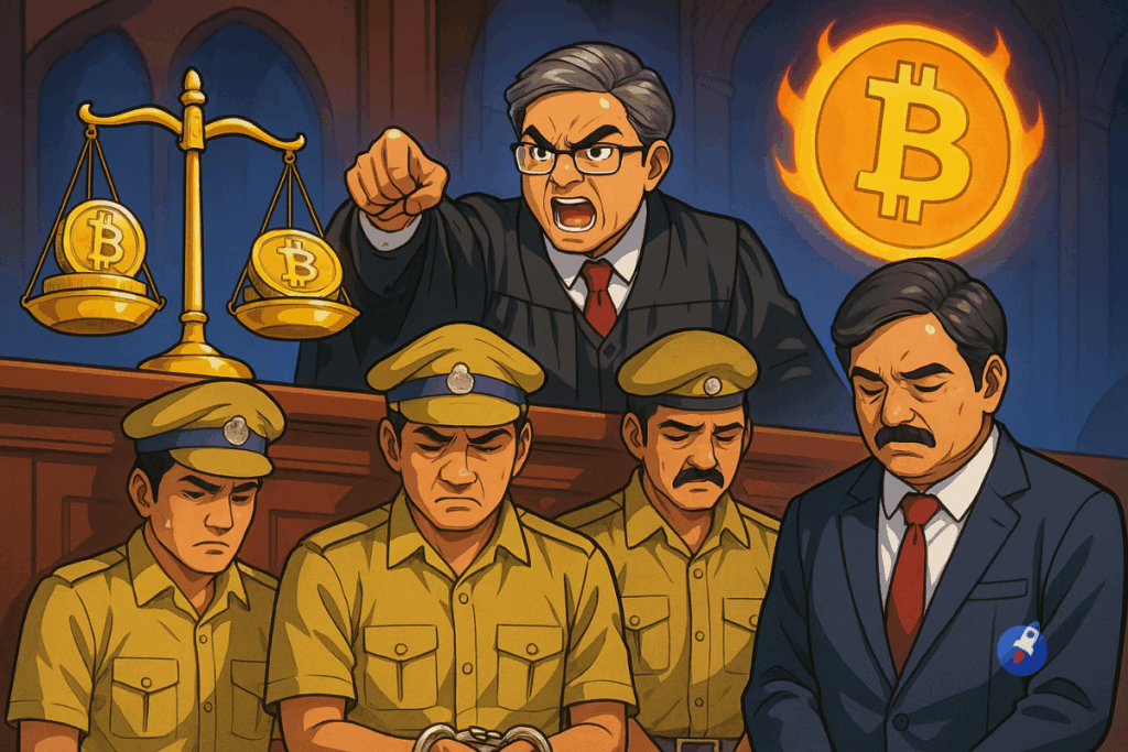 Inde : 14 condamnations à vie dans une affaire d’extorsion Bitcoin
