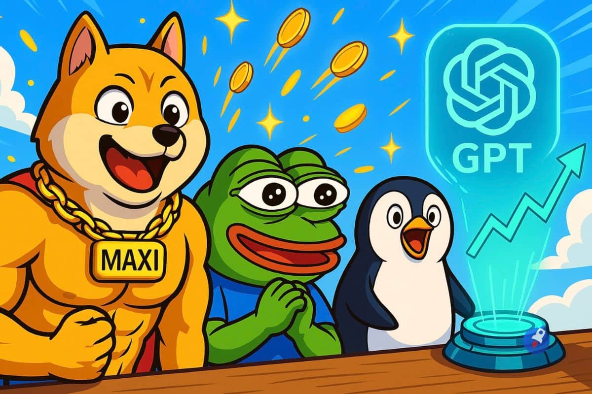 ChatGPT 5 prédit le prix des memecoins MAXI, PEPE et PENGU en 2026