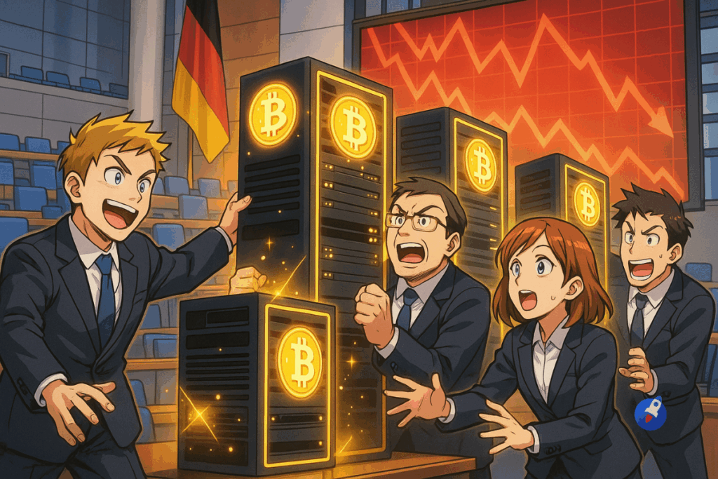 Les autorités allemandes ratent la saisie de 45k BTC : 5 milliards envolés