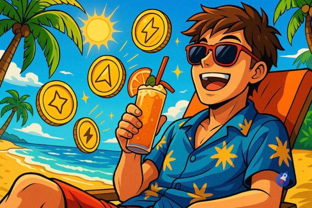 4 cryptomonnaies x1000 à acheter pendant cette correction et finir vos jours au soleil