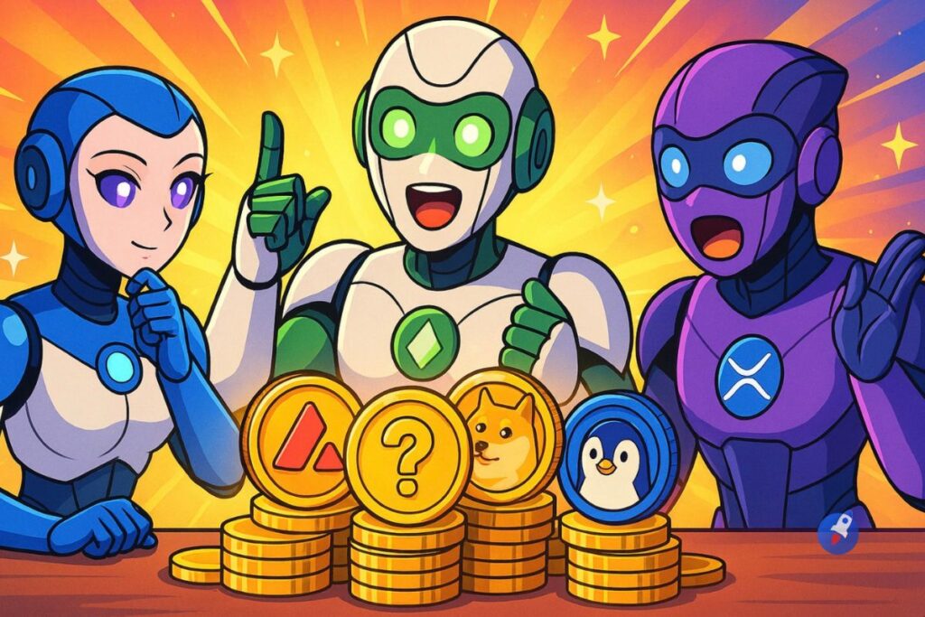 Un trio d’IA s’accorde à dire que ces 4 cryptomonnaies feront des millionnaires en 2026