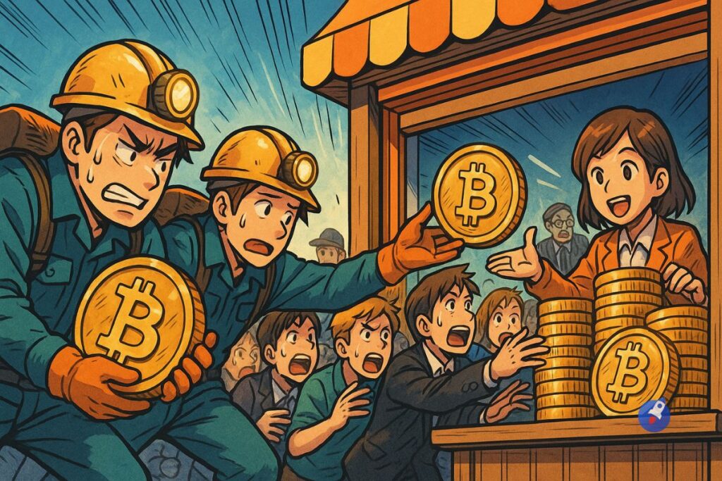 Pénurie de Bitcoin : les sociétés absorbent 4x la production des mineurs