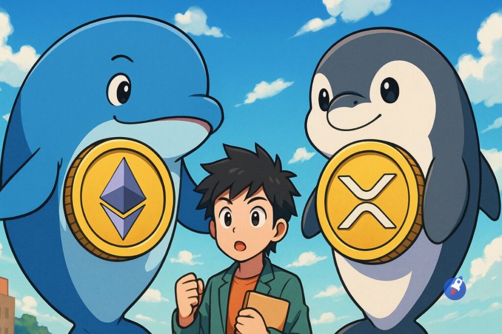 ETH et XRP : les baleines accumulent, faut-il acheter maintenant ?