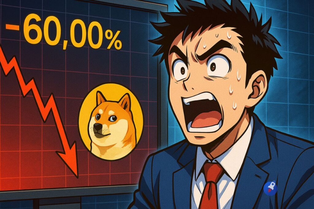 Une société perd 60 % en Bourse après l’annonce d’une réserve en Dogecoin