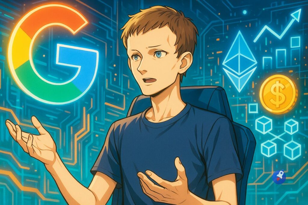 Ethereum : Vitalik Buterin compare la DeFi à Google