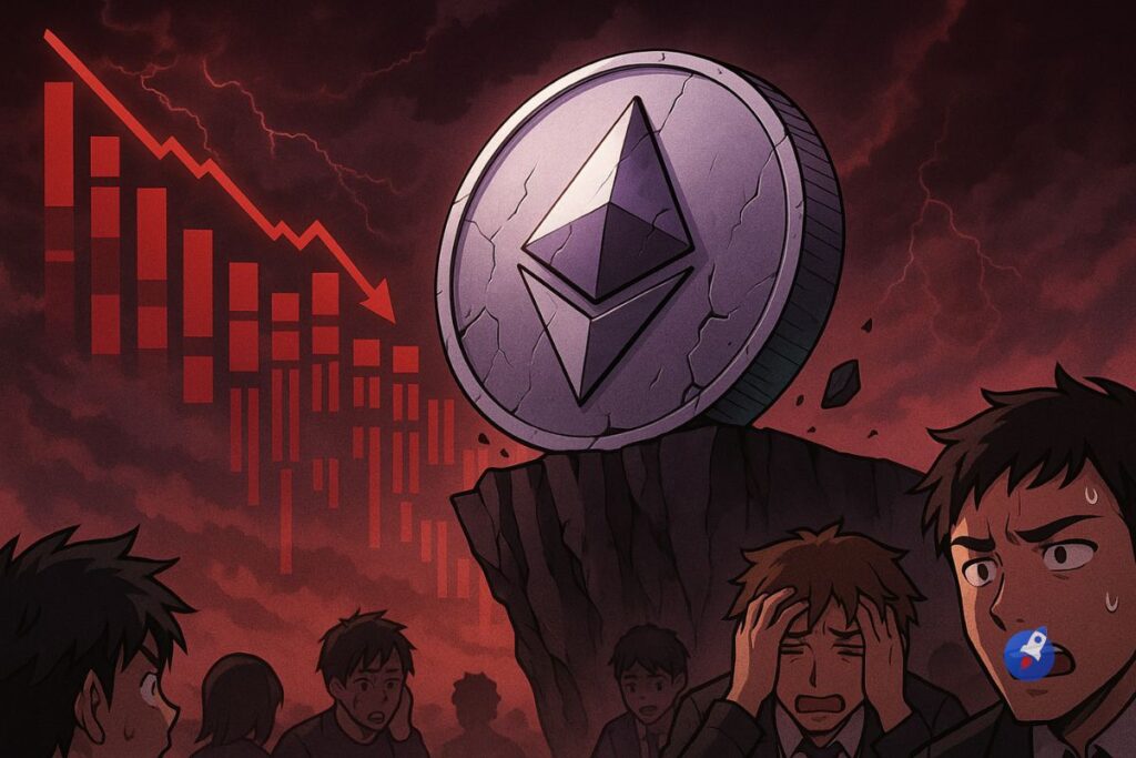 Ethereum en danger : Les craintes de récession et l’hémorragie des ETF plombent ETH