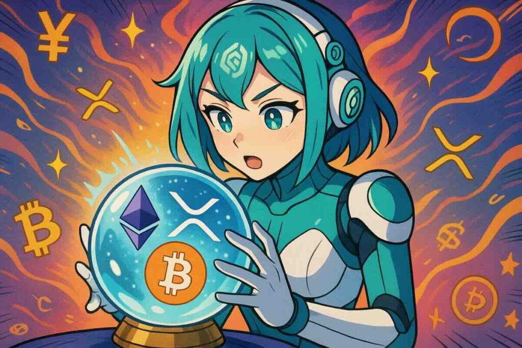 Une IA nous dit le prix de XRP, Ethereum et Bitcoin Hyper fin 2026
