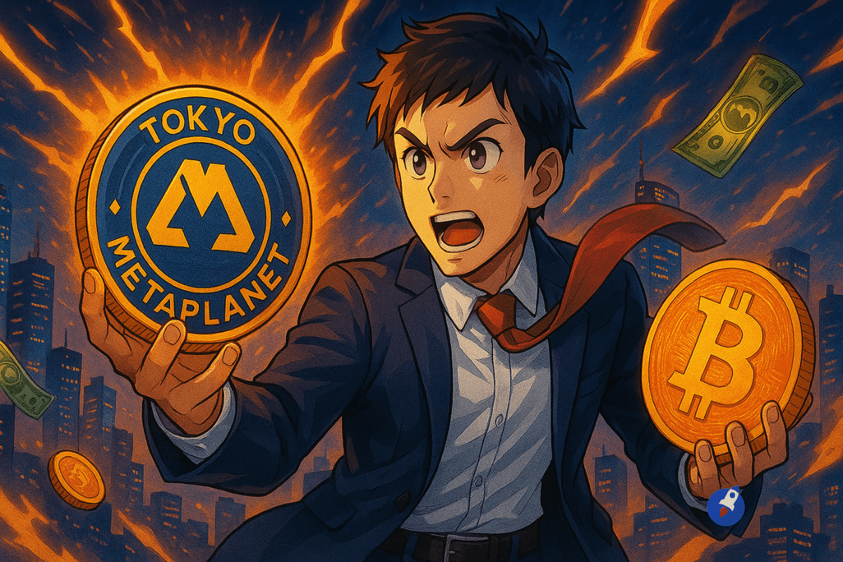 Tokyo Metaplanet mise BTC