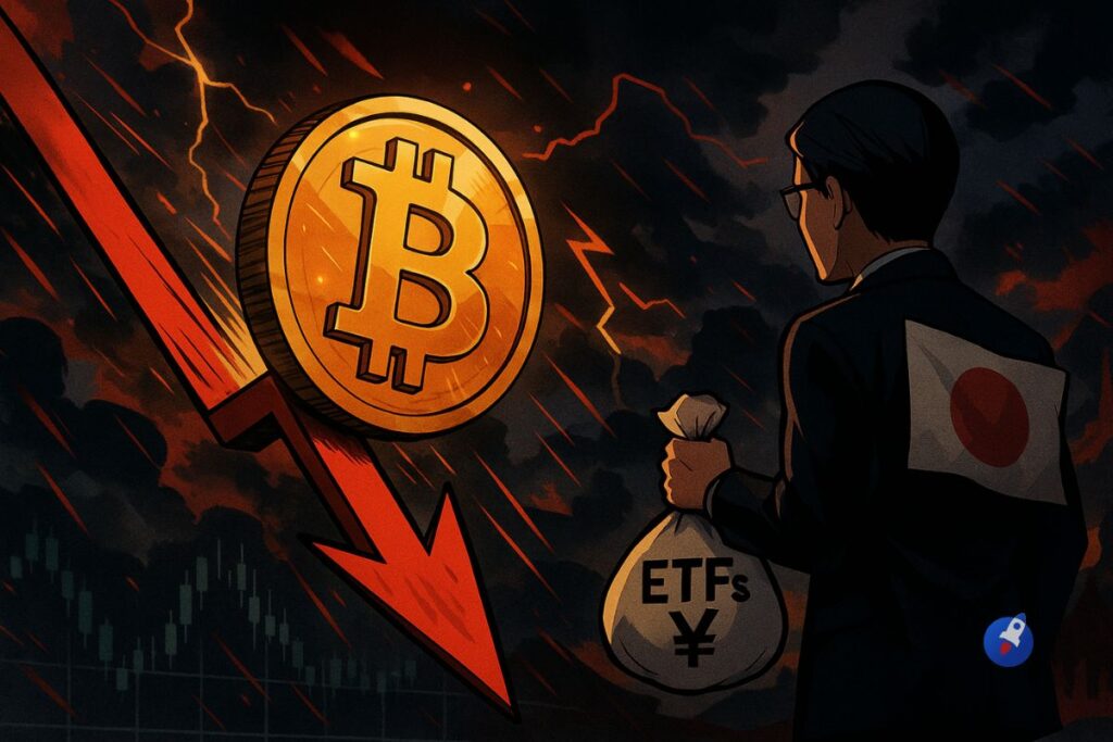 Bitcoin dérape après un pic d’un mois : La BoJ et les ETF cassent l’élan post-Fed