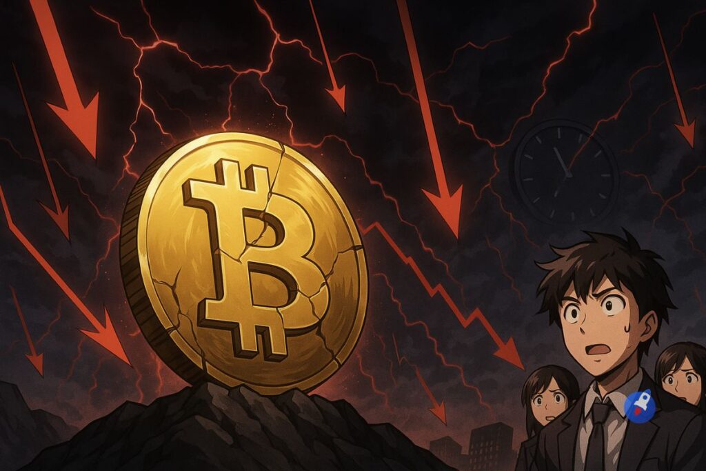 Bitcoin envoie d’inquiétantes alertes baissières au début d’une semaine à risques