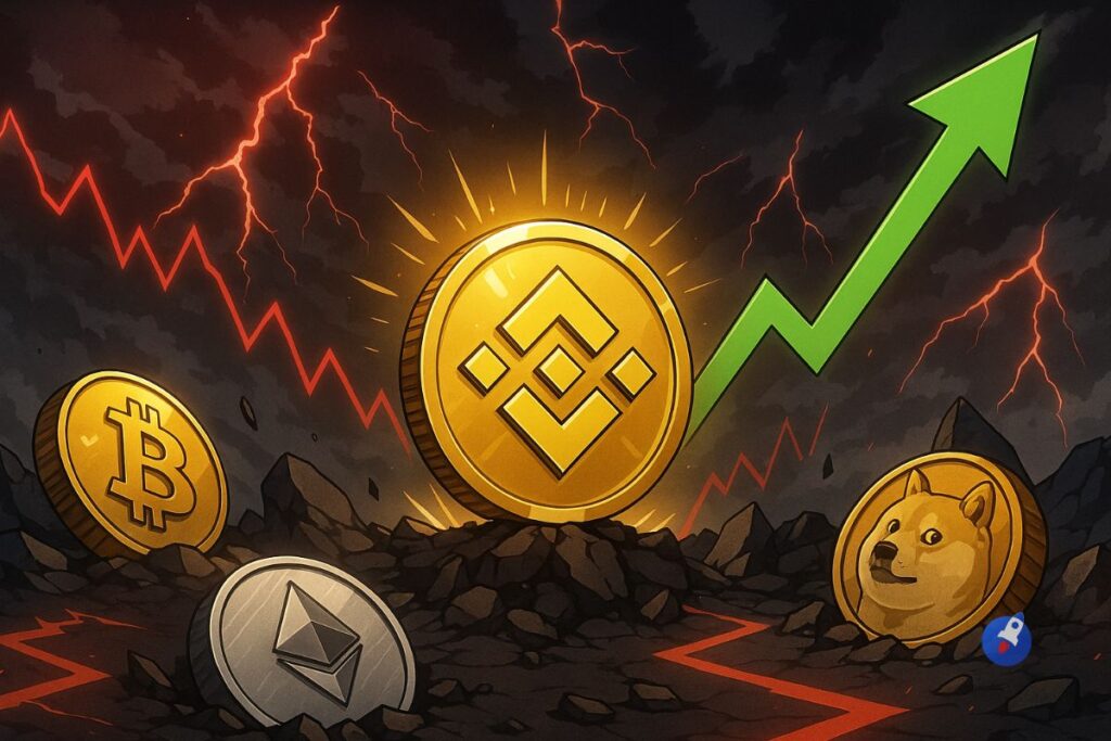 Le crash des cryptos ignoré par le BNB : Signal d’achat ou anomalie à fuir ?