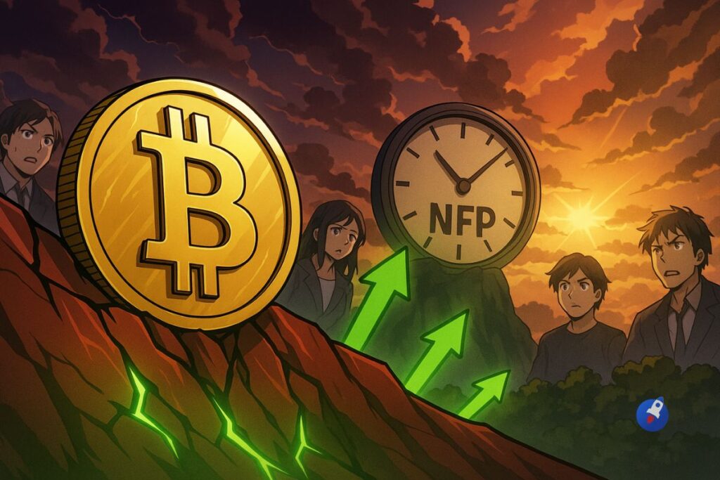 Bitcoin dérape après le NFP : trop mauvais pour être célébré