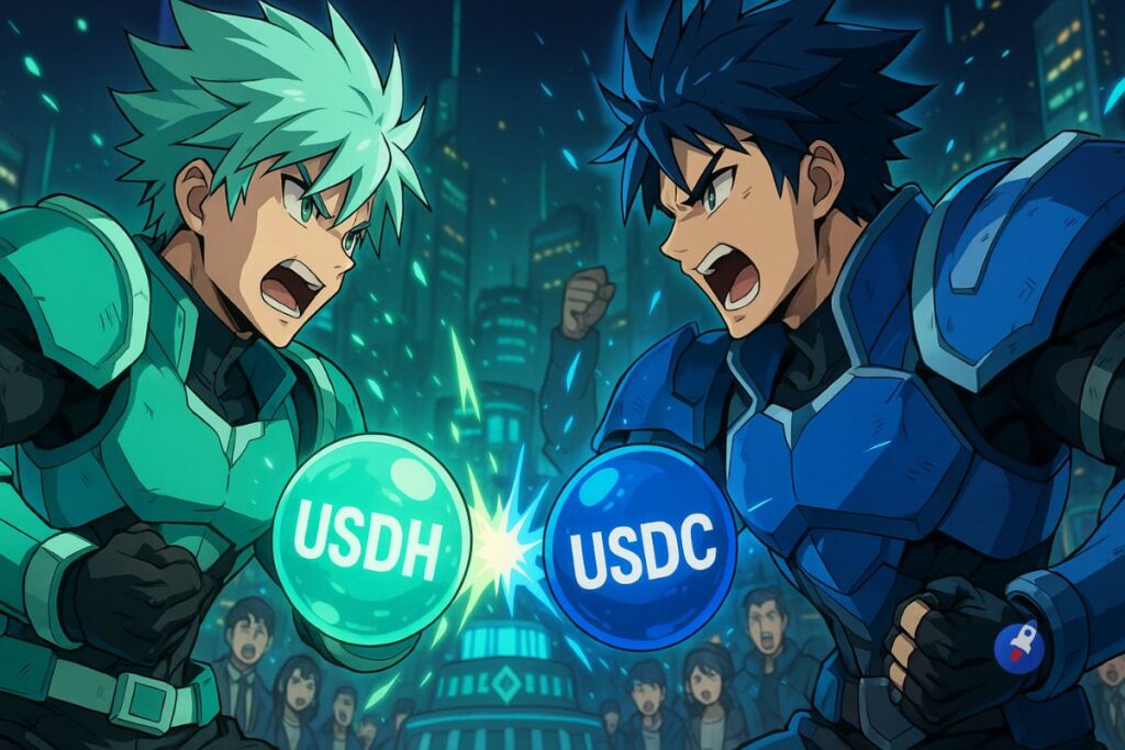 USDH arrive : Hyperliquid défie l’USDC, les traders exultent