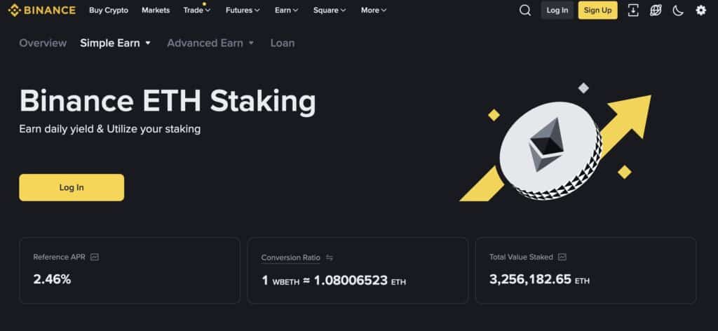 staking eth
