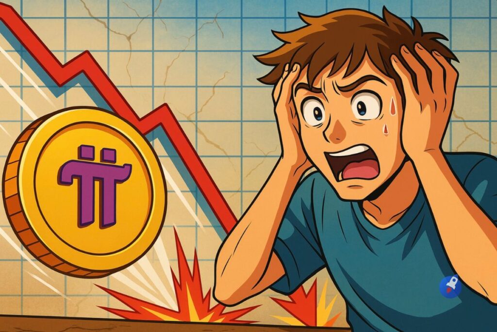 Pi Network face à des accusations de “rug pull” avec un Pi en chute de 90%